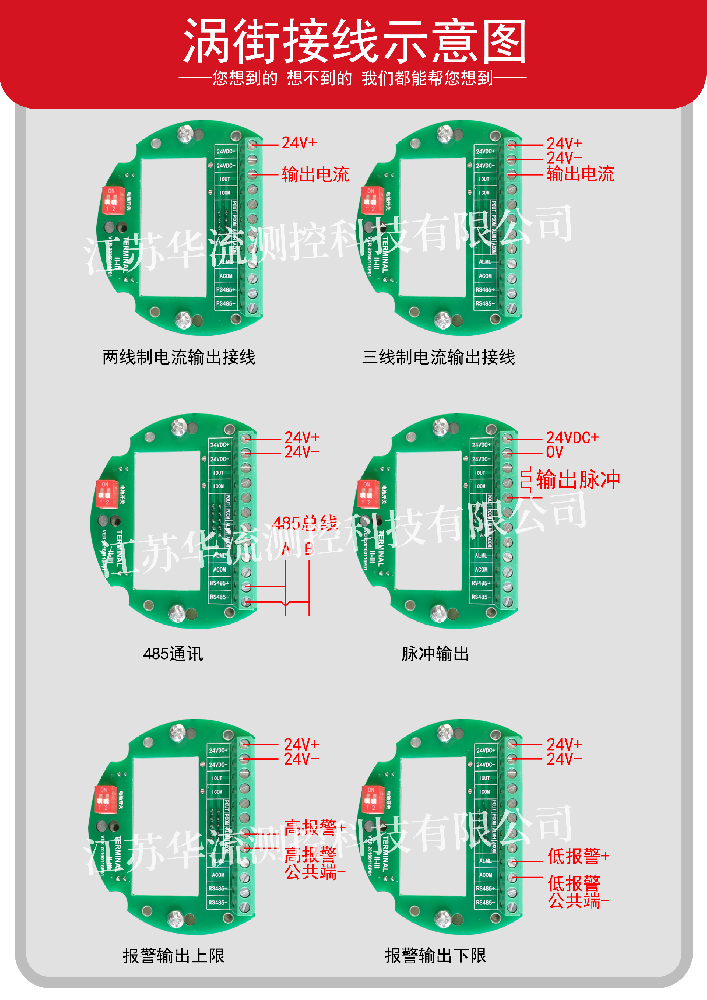 渦街流量計(jì)常見的接線，你知道嗎